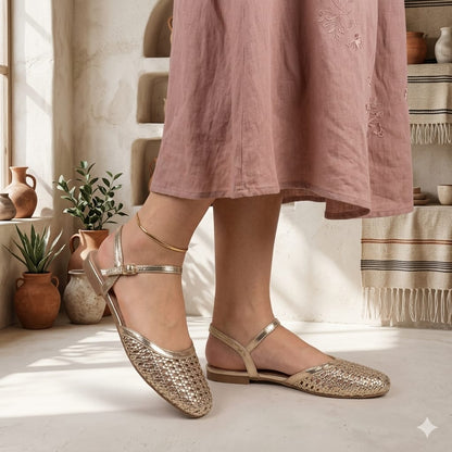 Luxe Gold Flat